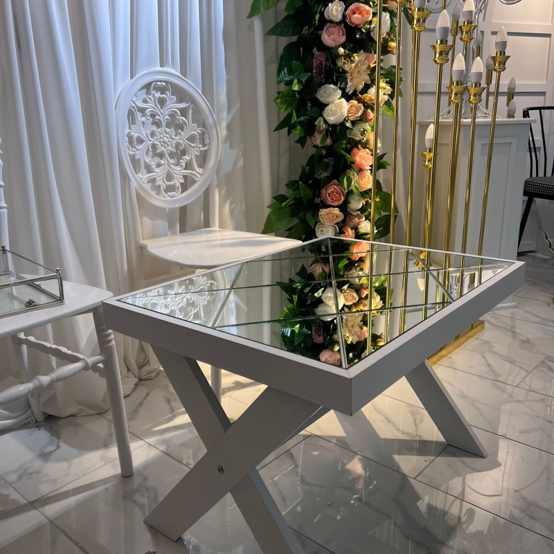 Aynalı Sehpa 50x70 Demonte