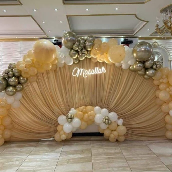 Vizon Yelpaze Tag-Perde - 230x420 CM