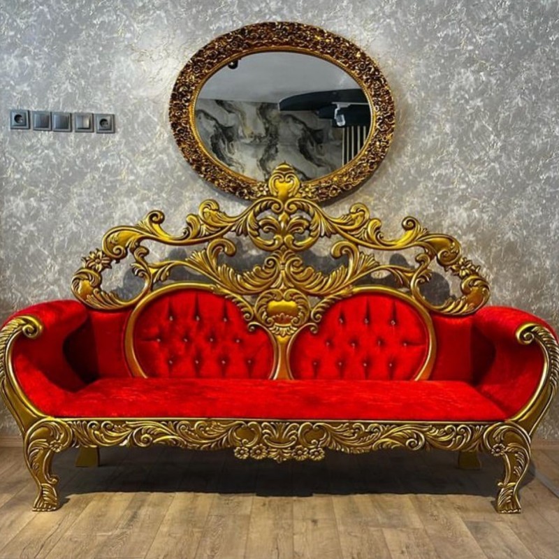 Kırmızı Gold Nurbanu Taht