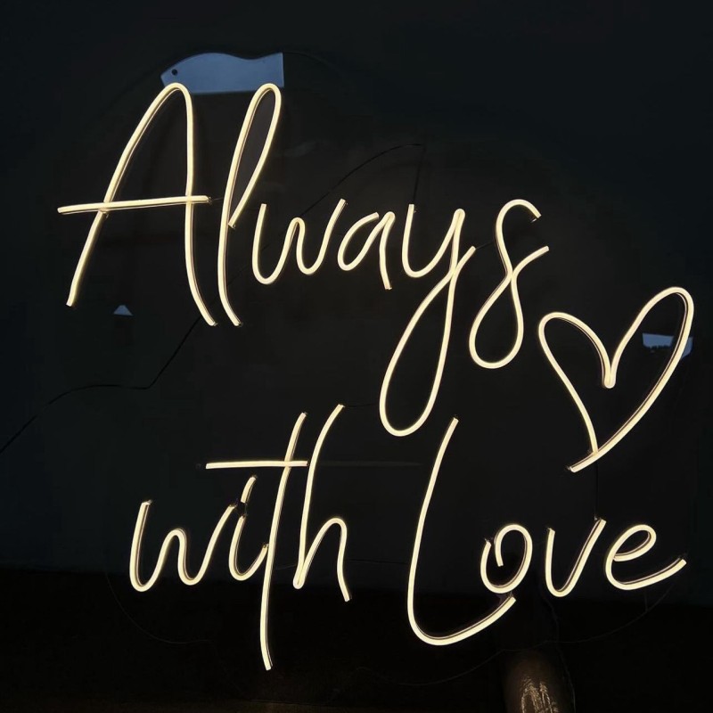 Always With Love - 70x60 CM