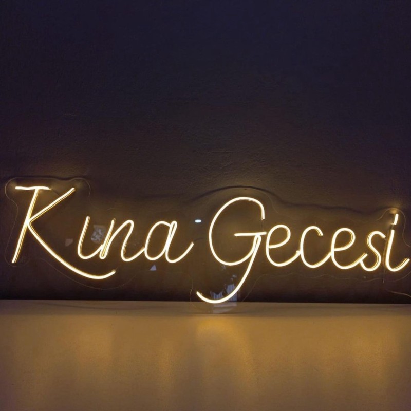 Kına Gecesi Neon 35x70 Cm