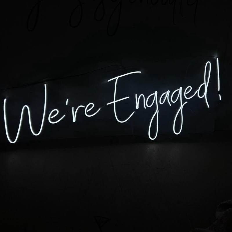 We Are Engaged ! - 35x100 CM