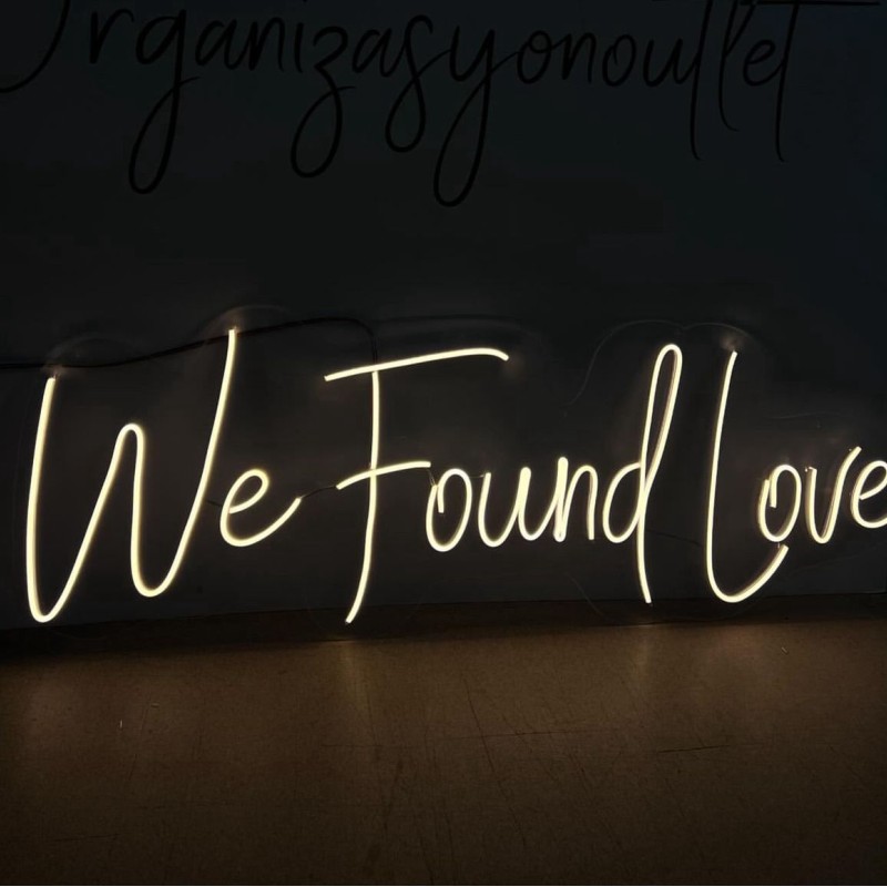 We Found Love - 35x100 CM