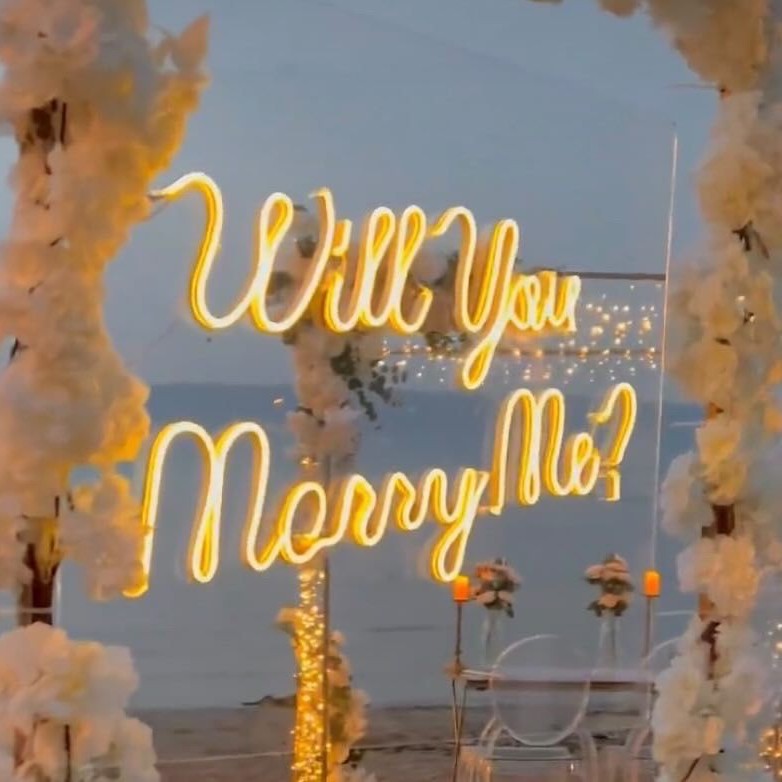 Will You Marry Me ? - 35x70 CM