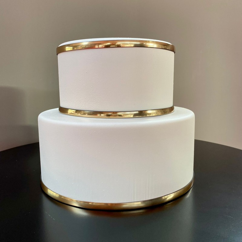 Gold Pasta Dekoratif Metal