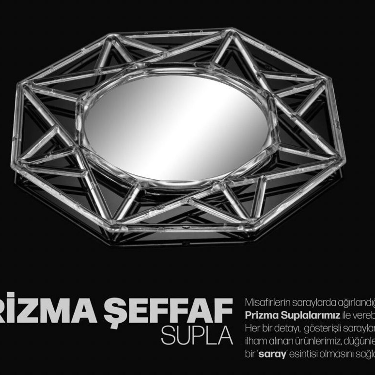 Şeffaf Prizma Supla Şeffaf Prizma Supla