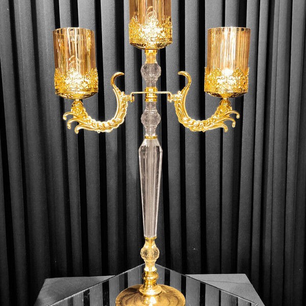 KRİSTAL KING ŞAMDAN ÜÇ KOL KRİSTAL KING ŞAMDAN ÜÇ KOL