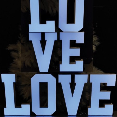 Işıklı Love Yazı Işıklı Love Yazı