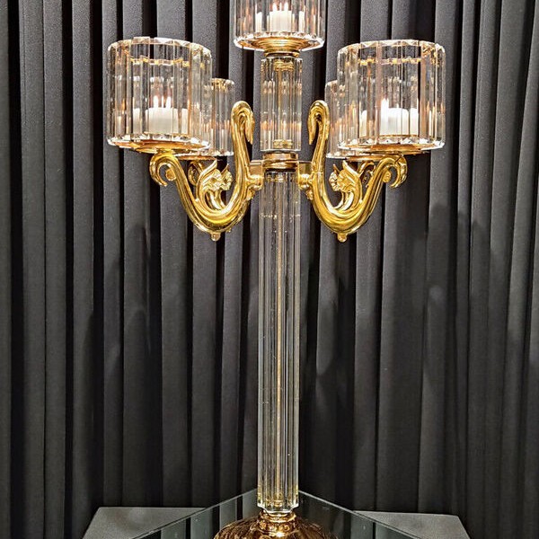 KRİSTAL ŞAMDAN C NOVA BEŞ KOL KRİSTAL ŞAMDAN C NOVA BEŞ KOL