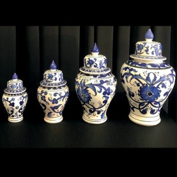 Çini Vazo 4'lü Çini Vazo 4'lü