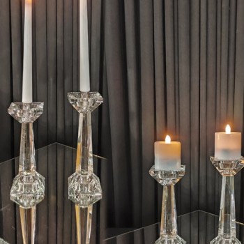 Doğan cam Mumluk 2'li Doğan cam Mumluk 2'li