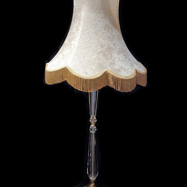 Abajur Şamdan Beyaz Midi Abajur Şamdan Beyaz Midi