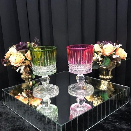 Kare Piano Masa Ortası Ayna