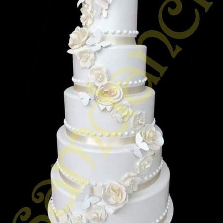 5 Katlı Maket Pasta Model 5-5 5 Katlı Maket Pasta Model 5-5