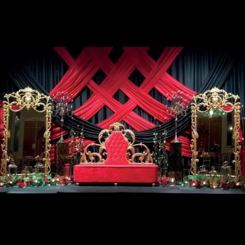 Taht - Ayna - Kumaş Fon Taht - Ayna - Kumaş Fon