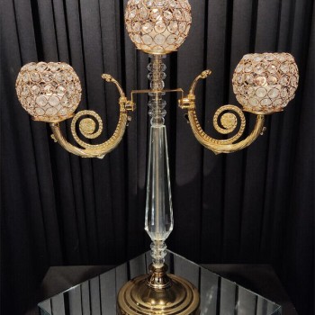 KRİSTAL ŞAMDAN SALKIM LUX ÜÇ KOL KRİSTAL ŞAMDAN SALKIM LUX ÜÇ KOL