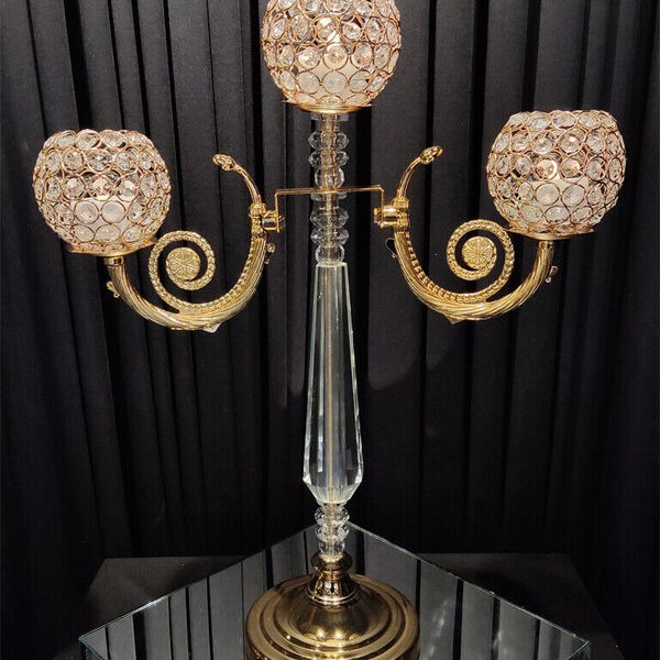 KRİSTAL ŞAMDAN SALKIM LUX ÜÇ KOL KRİSTAL ŞAMDAN SALKIM LUX ÜÇ KOL